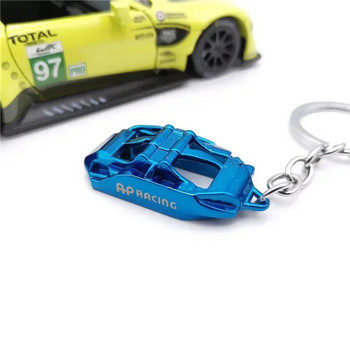 Jdm автомобилни части Ap Caliper Keychain Alloy Key Ring Tag Buckle Keyfob Modification Race For Bmw Tesla Audi Peugeot Auto Accessories