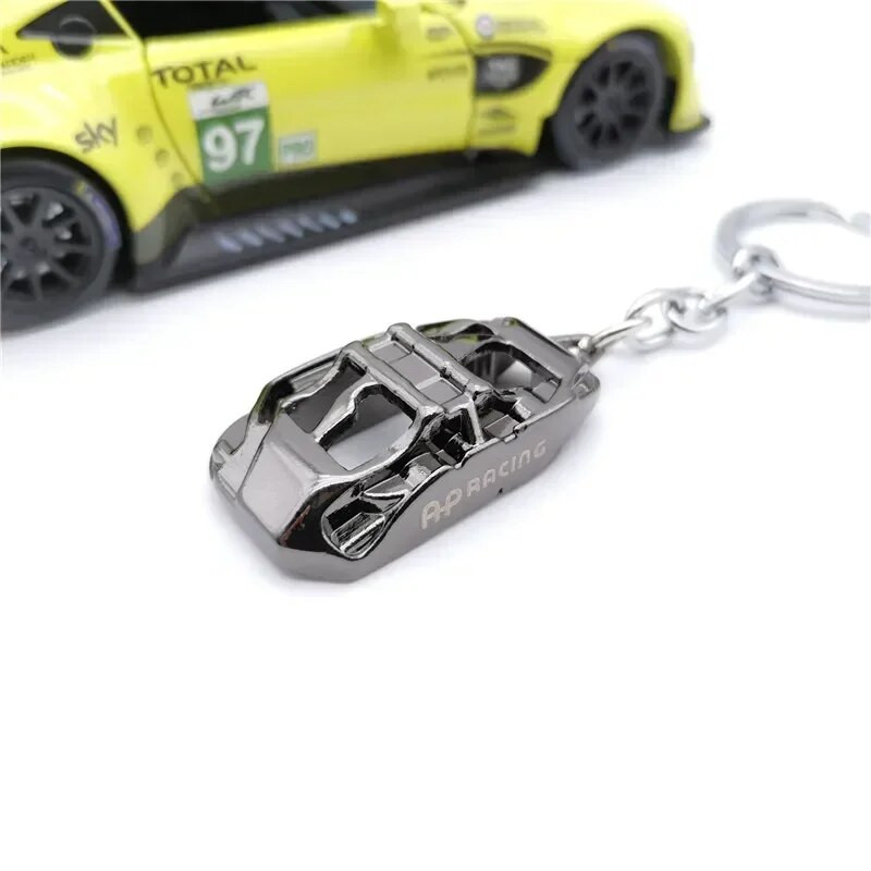 Jdm Ανταλλακτικά Αυτοκινήτων Ap Caliper Μπρελόκ από κράμα μπρελόκ Πόρπη Τροποποίηση μπρελόκ για αξεσουάρ αυτοκινήτου Bmw Tesla Audi Peugeot