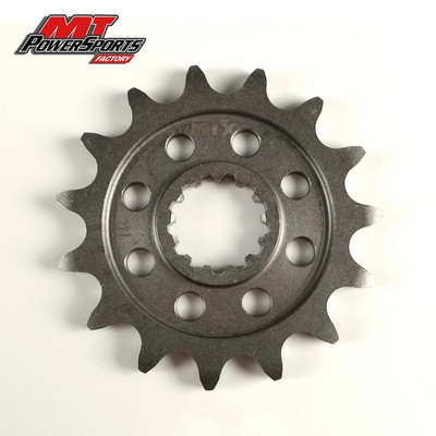 Kawasaki KX450 F 2006-2018 KX450 KLX450 R 2008-2020 mootorratta esihammasratta 520 kettide jaoks, täisterasest esiketirattad