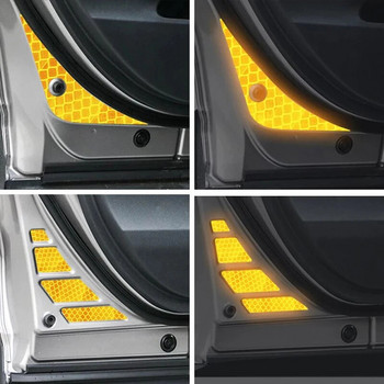 10 бр./компл. светлоотразителен предупредителен стикер за вратата на автомобила ОТВОРЕНА светлоотразителна врата на автомобила за Toyota RAV4 2019 2021 2022