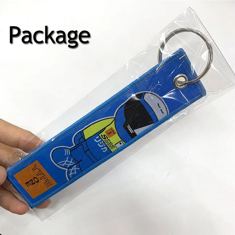 JDM auto auduma atslēgu piekariņš atslēgu piekariņš Hokaido viļņi Key Tag Kanagawa sērfošana izšūta atslēgu piekariņš vīrietis automobiļu aksesuāri