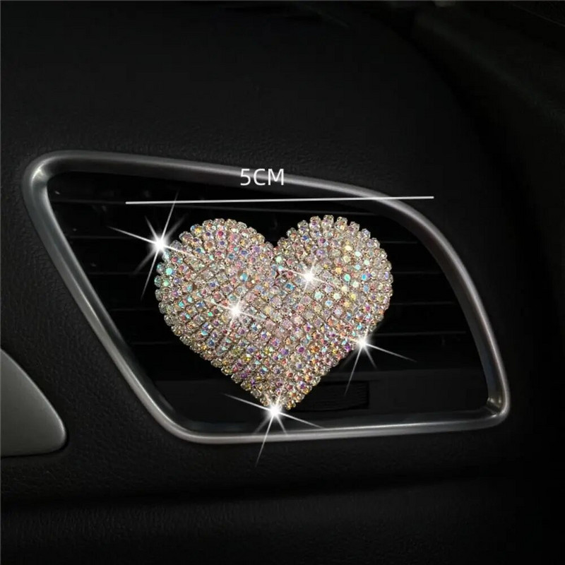 Bling Sirds Automašīnas Dekorācijas Auto Gaisa Atsvaidzinātājs Auto Outlet Smaržu Klipsis Automašīnas Smaržas Aroma difuzors Automašīnu aksesuāri Meitenēm Dāvanas Jauki