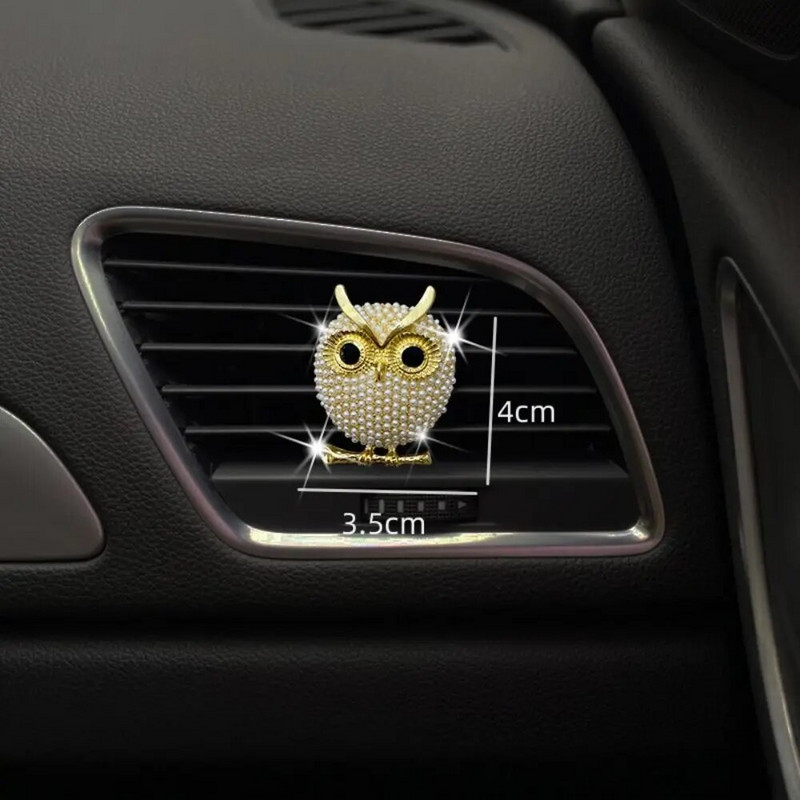 Bling Sirds Automašīnas Dekorācijas Auto Gaisa Atsvaidzinātājs Auto Outlet Smaržu Klipsis Automašīnas Smaržas Aroma difuzors Automašīnu aksesuāri Meitenēm Dāvanas Jauki