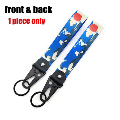 Hokkaido auto võtmehoidja tekstiilist JDM võtmehoidja pandla kaelapael Kanagawa surfikaunistus Honda Mitsubishi Subaru autotarvikutele