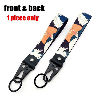 Hokkaido auto võtmehoidja tekstiilist JDM võtmehoidja pandla kaelapael Kanagawa surfikaunistus Honda Mitsubishi Subaru autotarvikutele