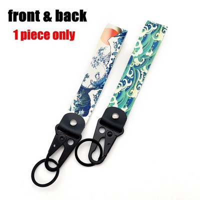 Hokkaido auto võtmehoidja tekstiilist JDM võtmehoidja pandla kaelapael Kanagawa surfikaunistus Honda Mitsubishi Subaru autotarvikutele