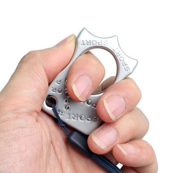 Многофункционална катарама за ключ за кола Преносима кука за самозащита Катарама за ключ за кола Външна кука за самозащита Разбивач на стъкло