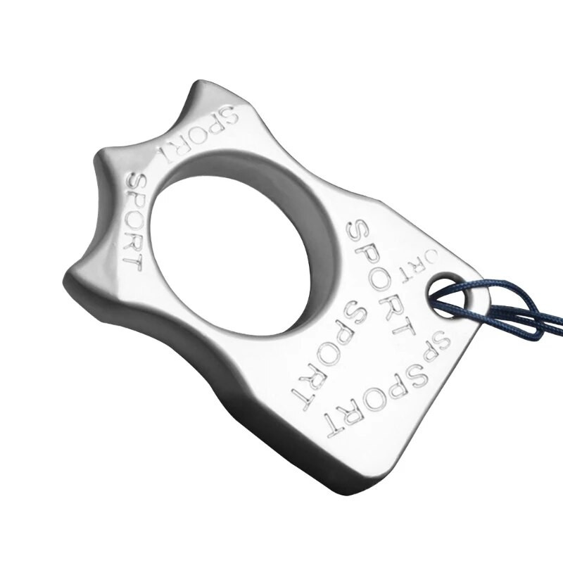 Daudzfunkcionāla automašīnas atslēgas sprādze pārnēsājama pašaizsardzības āķa automašīnas atslēgas sprādze āra pašaizsardzības āķa stikla lauzējs