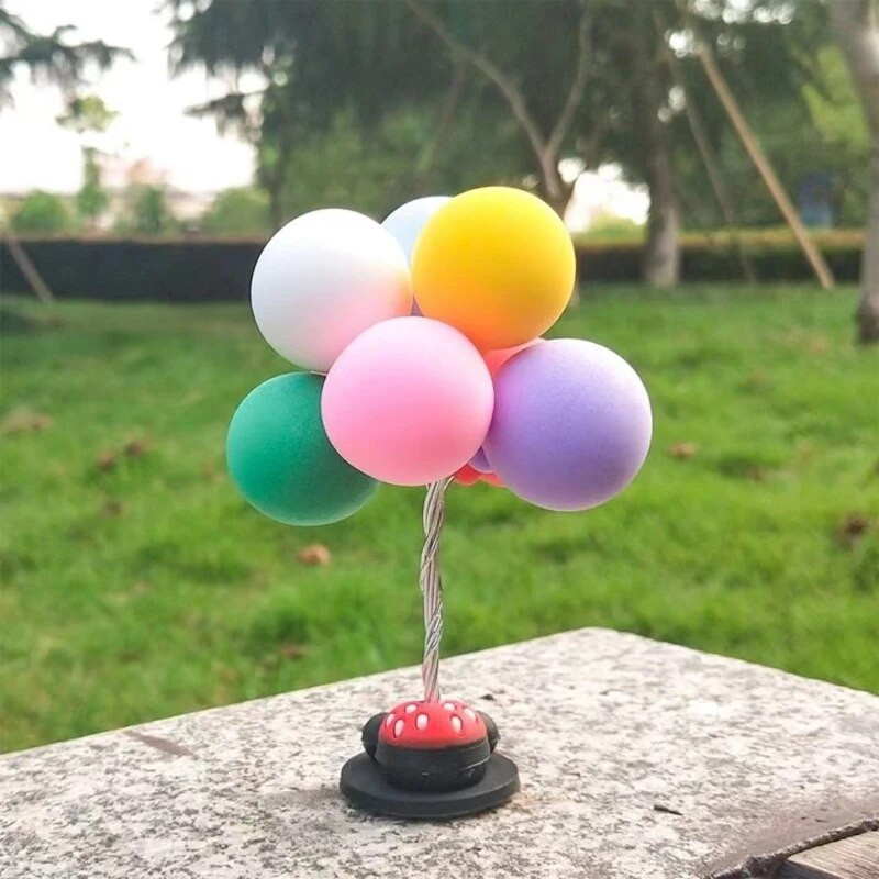 Creative Car Balloon Ornaments Διακόσμηση κεντρικής κονσόλας Auto εσωτερικό μπαλόνι διακόσμηση αυτοκινήτου για κορίτσια Αξεσουάρ ταμπλό