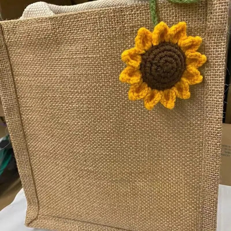 Daudzfunkcionāls roku darbs tamborēts saulespuķu automašīnas atpakaļskata spoguļa rotājums, pievilcīgs ornaments, auto salona aksesuāri, automašīnu dekors