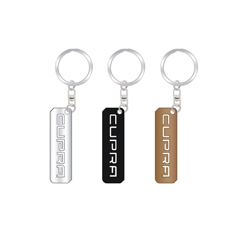 Metallist auto võtmehoidja Cupra Formula Toledo Tarraco IBIZA 6J 6L Leon 5F Ateca auto võtmehoidja võtmehoidja embleemi stiil