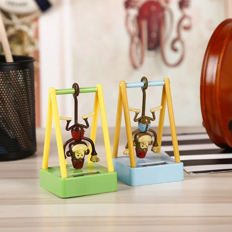 Karsti jauni saules enerģijas automobiļu interjera rotājumi Dzīvnieku lelles figūriņas Sway Shake Modelis Automobiļu paneļa apdare