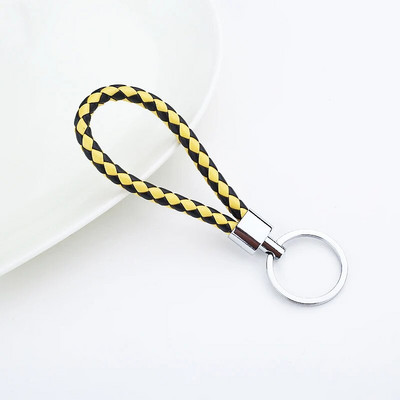 1PC PU ādas pīts, virves atslēgu piekariņš DIY soma kulons atslēgu piekariņu turētājs Atslēga Automašīnas atslēgu piekariņš vīriešiem Sievietēm Dāvanu rotaslietas