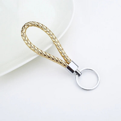 1PC PU ādas pīts, virves atslēgu piekariņš DIY soma kulons atslēgu piekariņu turētājs Atslēga Automašīnas atslēgu piekariņš vīriešiem Sievietēm Dāvanu rotaslietas