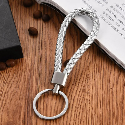 1PC PU ādas pīts, virves atslēgu piekariņš DIY soma kulons atslēgu piekariņu turētājs Atslēga Automašīnas atslēgu piekariņš vīriešiem Sievietēm Dāvanu rotaslietas
