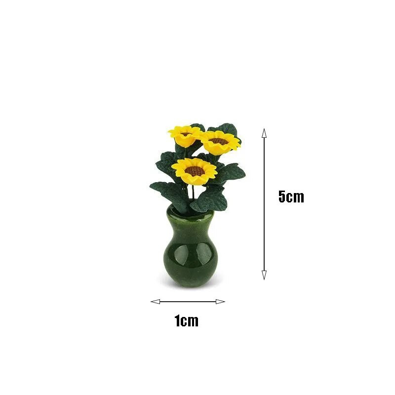 Autode sisekujundus vaik Mini päevalillevaas Auto keskkonsool tahavaate peegelkaunistused autotarvikutele Naiste kingitused