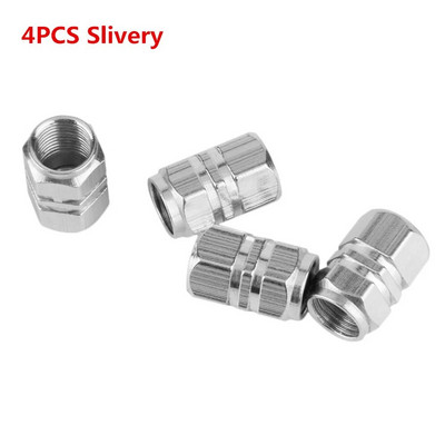 4/8GAB automobiļu riepu kāta vārstu vāciņi alumīnija sakausējuma automašīnu riteņu riepu vārsta loka kāta vāki gaisa putekļu ūdensnecaurlaidīgi automašīnām motocikliem