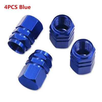 4/8GAB automobiļu riepu kāta vārstu vāciņi alumīnija sakausējuma automašīnu riteņu riepu vārsta loka kāta vāki gaisa putekļu ūdensnecaurlaidīgi automašīnām motocikliem