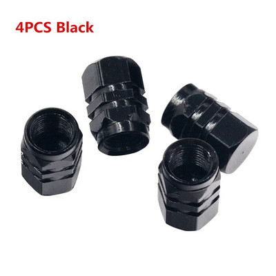 4/8GAB automobiļu riepu kāta vārstu vāciņi alumīnija sakausējuma automašīnu riteņu riepu vārsta loka kāta vāki gaisa putekļu ūdensnecaurlaidīgi automašīnām motocikliem