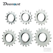 Deemount 13T/14T/15T/16T/17T/18T fikseeritud käiguga ühekiiruseline jalgrattaratta hammasratas ja lukustusrõngas Fixie Track rattarummu jaoks