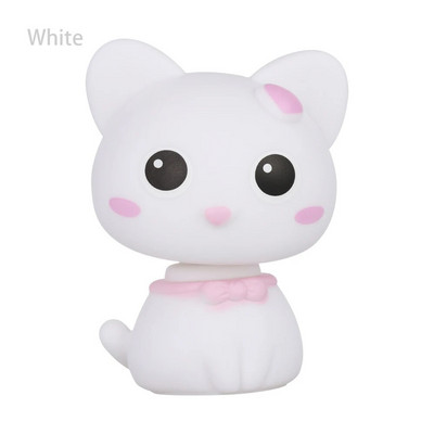 1vnt Katės galvutė PVC drebanti mielos figūrėlės Automobilių biuro namų papuošalai Lėlės Animacinių filmų dekoracijos Automobilių interjero priedai Automobilių papuošalai