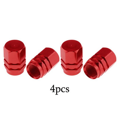 4-16 gab. Sudraba krāsas automašīnu riepu vārsta kātu vāciņš, riepas stila riepas vārsta vāciņš Alumīnija riepas riteņa kāta gaisa vārsta vāciņš ASV Schrader