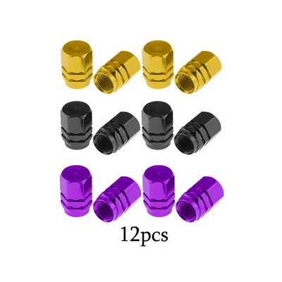 4-16 gab. Sudraba krāsas automašīnu riepu vārsta kātu vāciņš, riepas stila riepas vārsta vāciņš Alumīnija riepas riteņa kāta gaisa vārsta vāciņš ASV Schrader