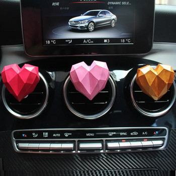 Love Heart Car Car Freshener Car Parfume Clip Diffuser Auto Vent Scent Parfum Diffuser Car Decor Εσωτερικά αξεσουάρ