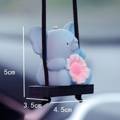 Sika Deer Car Διακοσμητικό καθρέφτη Κρεμαστά στολίδια Αυτοκίνητα Εσωτερικά Αυτοκίνητα Αξεσουάρ Δώρο