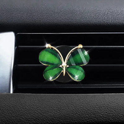 Autóillat Légfrissítő Auto Decor Automobiles Diffúzor aroma klip gyémántokkal Solid Sexy Lip Print Rúzs Pillangó