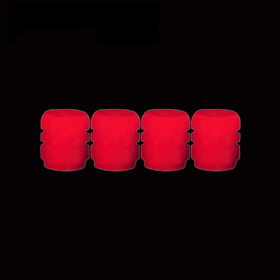 Universāls gaišs riepas vārsta vāciņš automašīnas riteņu rumbas kvēlojošs putekļu necaurlaidīgs dekoratīvs riepas loka kāta pārklājums piemērojams motociklam