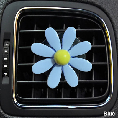 Automašīnas gaisa izplūdes atvere Ziedu rotājumi Eleganti Dropship Gaisa Smaržas Vent Clip Automašīnu piederumi Salona plastmasas gaisa atsvaidzinātājs