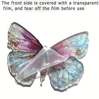 Висулка с асиметрична пеперуда, огледало за обратно виждане на кола, креативна естетична украса с висулка, висулка с празнична украса