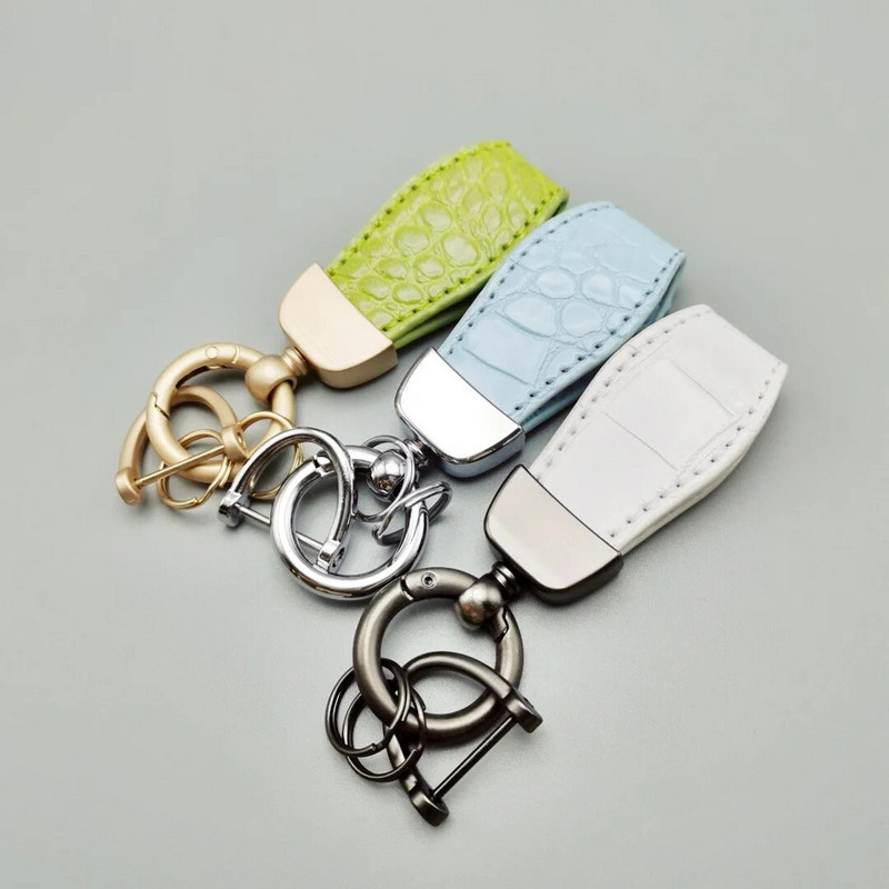 Luksuslik võtmehoidja Lady Meeste võtmehoidja Peen nahast auto võtmehoidja hoidja Kingitus tüdrukule Meestele Aksessuaarid Dropshipping
