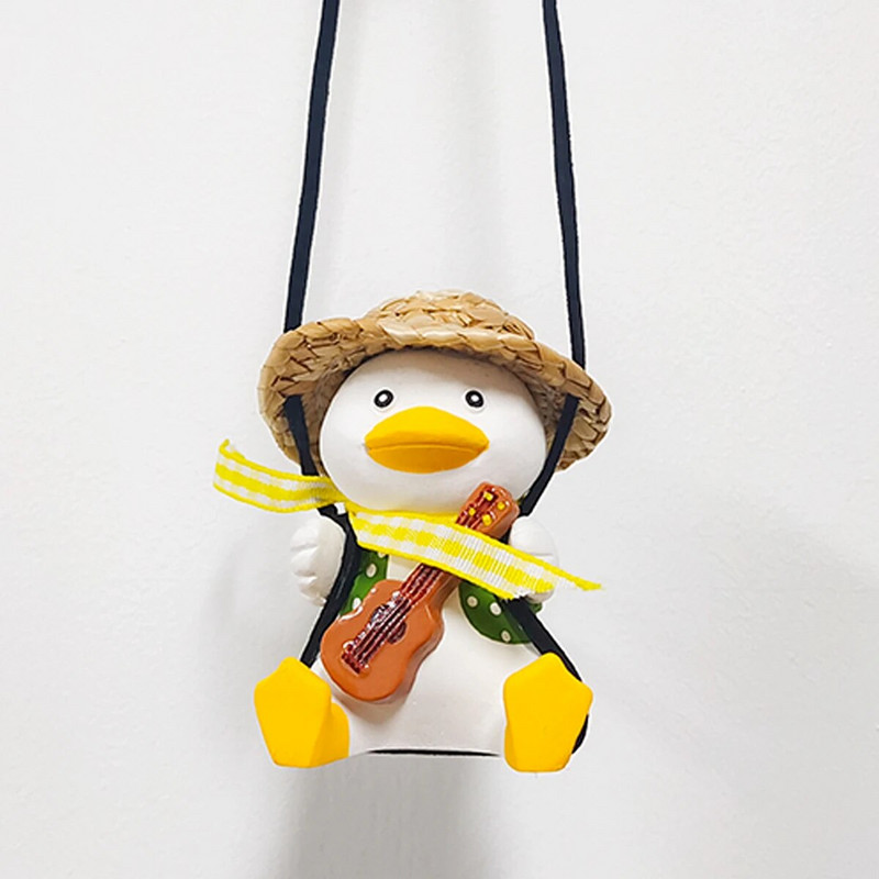 1 tk Auto Kiikuv Pardi Mänguasi Ornament Kips Auto Naljakas armas rippuv aksessuaar Auto rippuv kaunistus sisekujundus