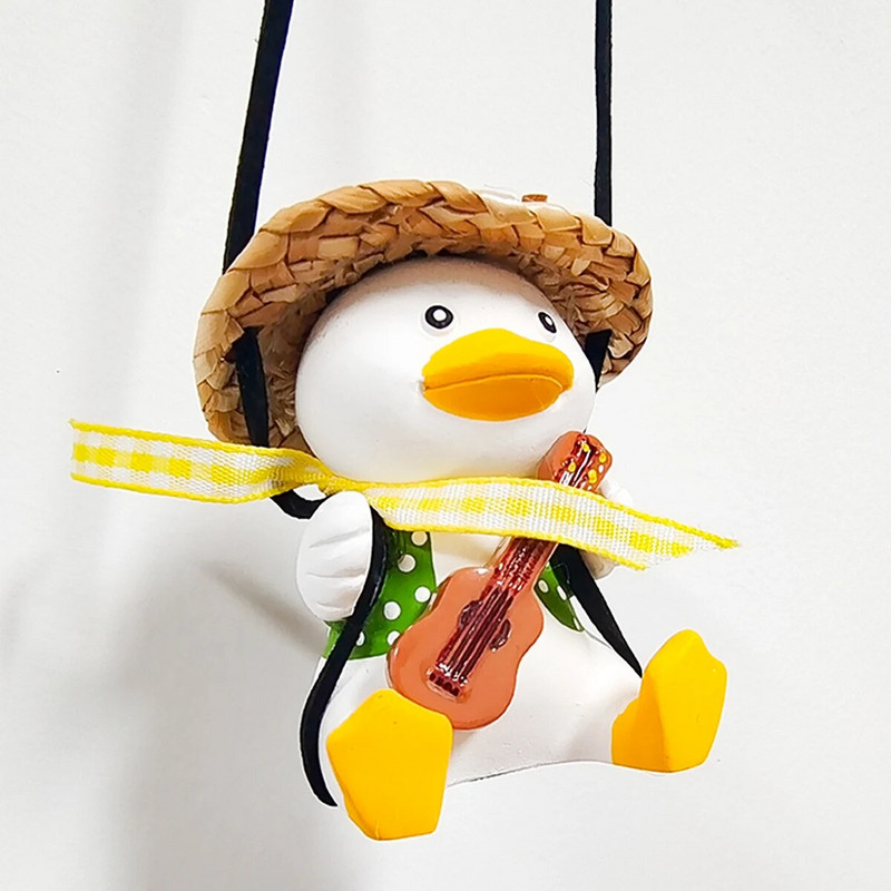 1 tk Auto Kiikuv Pardi Mänguasi Ornament Kips Auto Naljakas armas rippuv aksessuaar Auto rippuv kaunistus sisekujundus