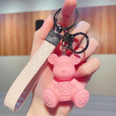 Jauns jauks atslēgu piekariņš, piekariņš, kaklasaite, lācis, kulons sievietēm, soma