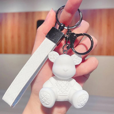 Jauns jauks atslēgu piekariņš, piekariņš, kaklasaite, lācis, kulons sievietēm, soma