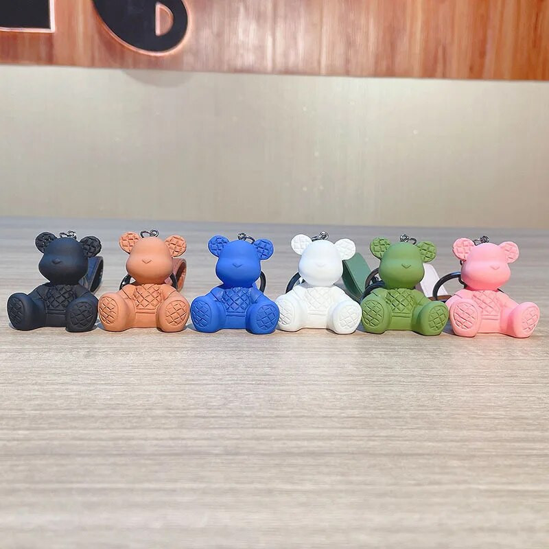 Jauns jauks atslēgu piekariņš, piekariņš, kaklasaite, lācis, kulons sievietēm, soma