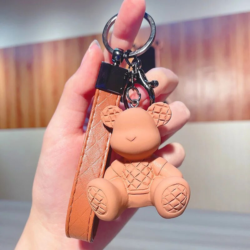 Jauns jauks atslēgu piekariņš, piekariņš, kaklasaite, lācis, kulons sievietēm, soma