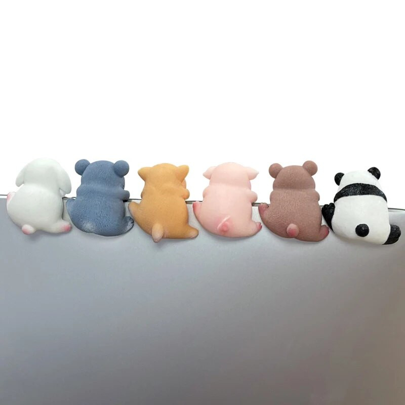 Creative Resin Car Center Console Navigator Ekraan Lamav Panda Loomade Dekoratsioon Arvutiekraan Koala mudel Sea Karu Mänguasi Kingitus