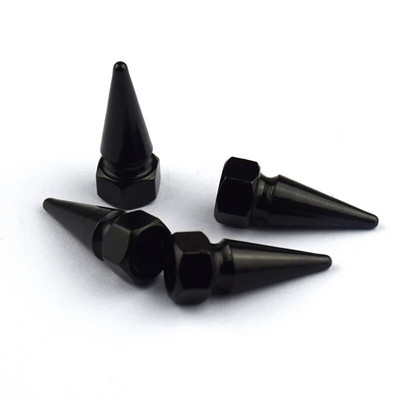 Automašīnu veidošanas piederumi 4gab sakausējuma alumīnija riepu vārstu vāciņi automašīnu velosipēdam motociklam vārsta kāta pārsegi riteņu gaisa aizsardzības vāciņš