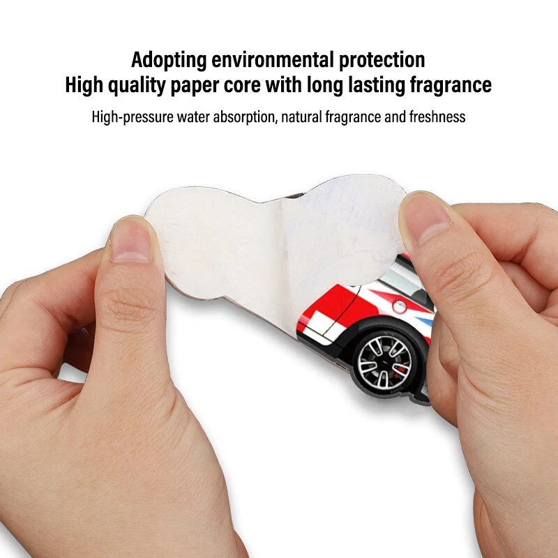 Automudeli aroomiteraapia ripats, sisekujunduse kleebis Automudeli tahavaatepeegli ripats MINI Cooper F55 F56 R55 R56 F60 jaoks