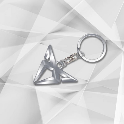 Autós kulcstartó 3D ötvözet fém logó alakú kulcstartó tartozékok SEAT Ibiza Leon Mii Tarraco Arona Born Exeo ATECA 4 FR Formentorhoz