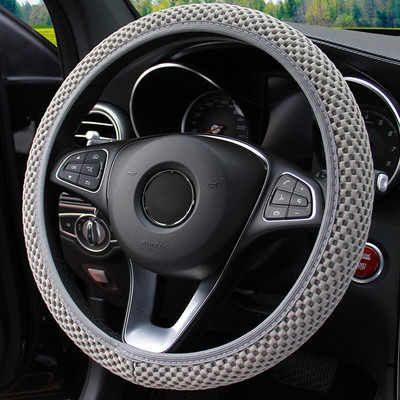 Summer Four Seasons Hingav massaaž mugav võrkriidest auto roolikate naiste autotarvikud must