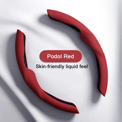 Univerzális fejlesztésű csúszásmentes szénszálas autós kormányburkolat a Tesla Model 3 Y Booster 4 színű járműhöz Kiegészítők