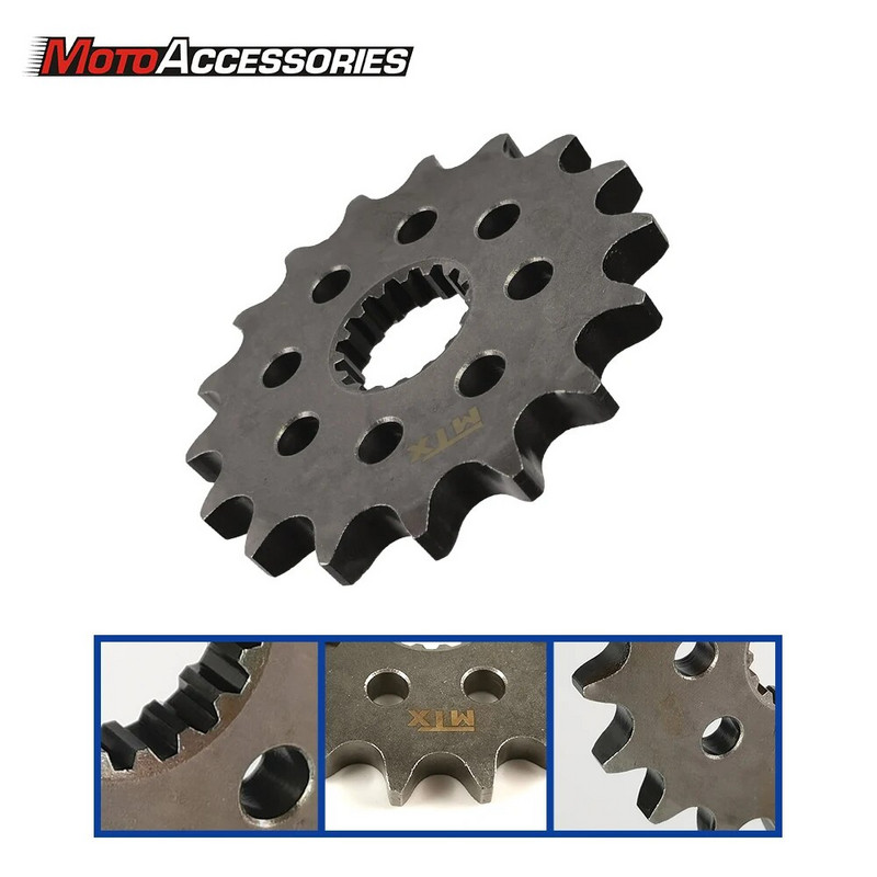 Skirta Suzuki Road GSX-R1000 2009-2012 2013 2014 2015 2016 MTX motociklo priekinė žvaigždutė 530 grandinės motociklų priedai