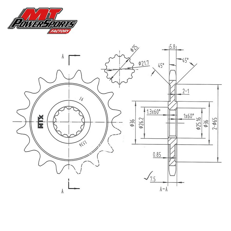 Για Yamaha Road Μοτοσικλέτας Χάλυβας Μπροστινός Γρανάζας Κινητήρα Πλήρης Χάλυβας Πίσω Γρανάζια ΟΕ Τύπου Λαστιχένιο μπροστινό Γρανάζι