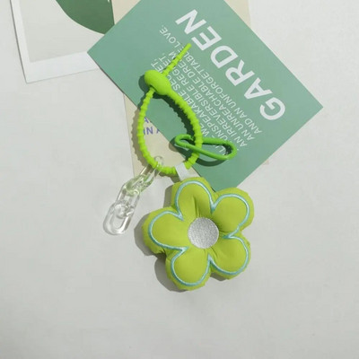 Szövet virág Szövet virágos kulcstartó Sakura kulcstartó szövet virágtáska medál nyakpánt ékszer töltött napraforgó medál