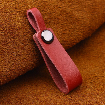 KEYYOU jauns modeļa stils automašīnai automašīnām īstas ādas piekabes siksnas Materiāls Gluda virsma Automašīnas atslēgu piekariņa ķēde Automašīnas salona atslēgu piekariņš